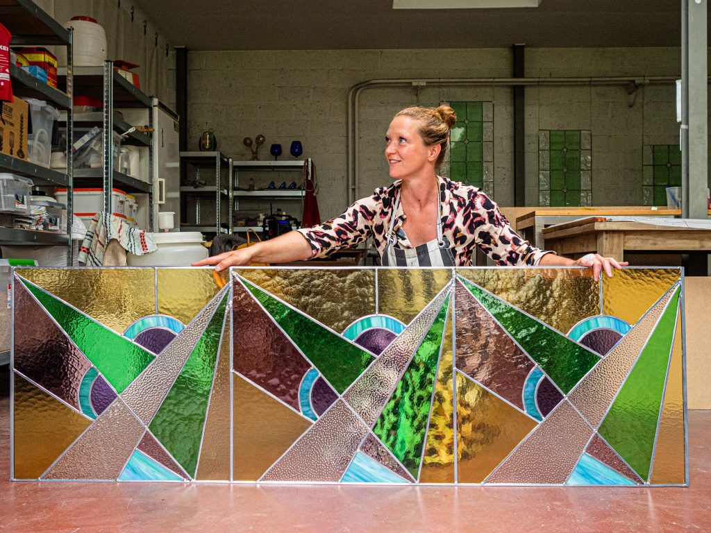 Raad eens munt diefstal Workshop glas in lood - Atelier Forrier